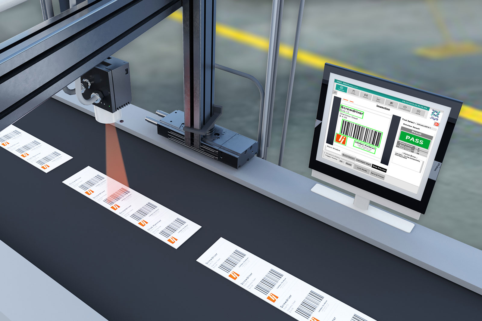 label inspection image